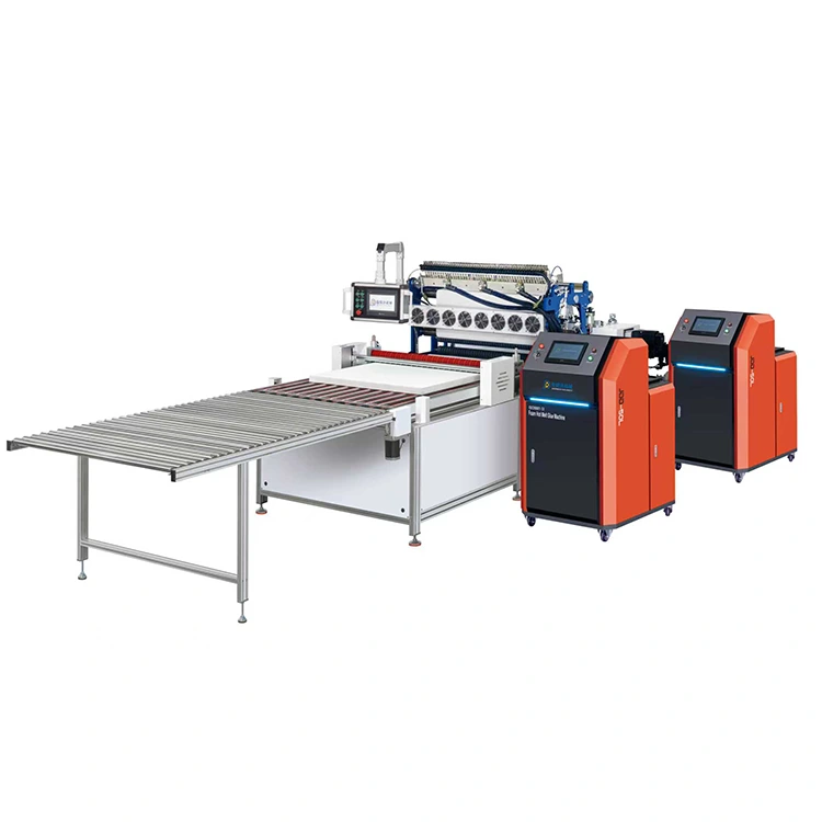 फाइबरग्लास सिंथेटिक मिडिया फिल्टर उत्पादन लाइन 2